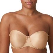 PrimaDonna BH Satin Non Padded Strapless Bra Beige C 90 Dam