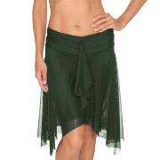 Wiki Basic Beach Skirt Mörkgrön polyester Large Dam