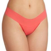 Hanky Panky Trosor 2P Breathe Natural Rise Thong Korall X-Small Dam