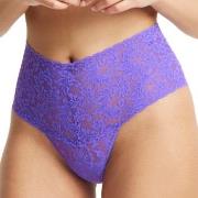 Hanky Panky Trosor 3P Signature Lace Retro Thong D1 Lila nylon One Siz...