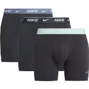 Nike Kalsonger 6P Everyday Cotton Boxer Svart/Grön bomull Medium Herr