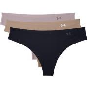 Under Armour Trosor 9P Pure Stretch Thong Svart m Beige Large Dam