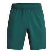 Under Armour 2P Woven Wordmark Shorts Grön polyester X-Large Herr