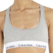 Calvin Klein BH 2P Modern Cotton Bralette D1 Gråmelerad Large Dam