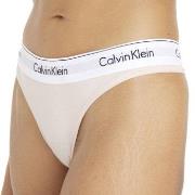 Calvin Klein Trosor 2P Modern Cotton Thong Ljusrosa Large Dam