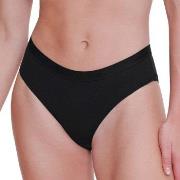 Sloggi Trosor GO Casual Hipster Brief Svart bomull Medium Dam