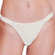 Sloggi Trosor GO Casual Tiny Tanga Brief Benvit bomull X-Small Dam