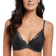 Wacoal BH Lace Perfection Plunge Push Up Bra Svart B 65 Dam