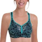 Anita BH Active Air Control DeltaPad Sports Bra Svart/Blå B 80 Dam