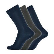 Dovre Strumpor 3P Organic Wool Sock Flerfärgad Strl 40/45 Herr