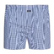 Jockey Kalsonger Woven Poplin Boxer Shorts Marin/Rutig bomull XX-Large...