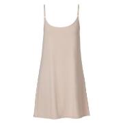 Trofe Slip Dress Beige polyamid Large Dam