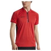 Craft Pro Control Impact Polo M Röd polyester Medium Herr