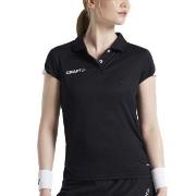 Craft Pro Control Impact Polo W Svart polyester X-Large Dam