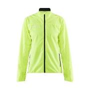 Craft Rush Wind Jacket W Limegrön polyamid X-Large Dam