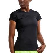 Craft ADV Essence SS Slim Tee W Svart polyester Medium Dam