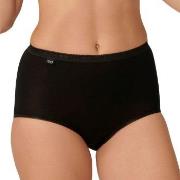 Sloggi Trosor 2P Basic Plus Maxi Briefs Svart bomull 52 Dam