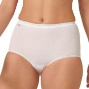 Sloggi Trosor 2P Basic Plus Maxi Briefs Vit bomull 54 Dam