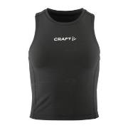 Craft Rush 2 0 Crop Singlet W Svart Large Dam