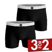 Björn Borg Kalsonger 2P Premium Cotton Stretch Original Boxer Svart Sm...