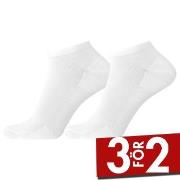 Egtved Strumpor 2P Cotton Footie Sock Vit Strl 40/45