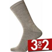 Egtved Strumpor Twin No Elastic Sock Sand Strl 45/48