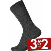 Egtved Strumpor Wool Sock Mörkgrå Strl 36/41