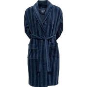 JBS Velour Bath Robe Mörkblå bomull X-Large Herr