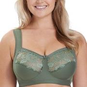 Miss Mary Lovely Lace Support Soft Bra BH Grön F 90 Dam