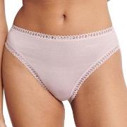 Sloggi Trosor 3P GO Crush High Leg Briefs Sand/rosa bomull X-Large Dam