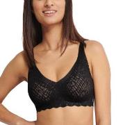 Sloggi BH ZERO Feel Bliss Soft Bra Svart Medium Dam