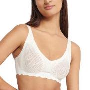 Sloggi BH ZERO Feel Bliss Soft Bra Vit Medium Dam