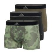 adidas Kalsonger 3P Sport Trunk Svart/Grön polyester X-Large Herr