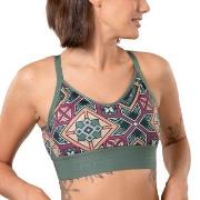 Kari Traa BH Fröya Wool Sports Bra Grön polyester Small Dam