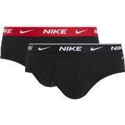 Nike Kalsonger 6P Everyday Cotton Stretch Brief Svart/Röd bomull Small...