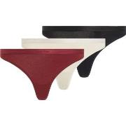 Calvin Klein Trosor 3P Holiday Modern Logo Thong Flerfärgad bomull X-L...