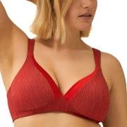 NATURANA BH The Wednesday Padded Non Wired Bra Röd polyamid B 75 Dam