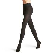 Falke Strumpbyxor Family Women Cotton Tights Antracit bomull X-Large D...