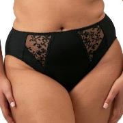 Elomi Trosor Zarla High Leg Brief Svart polyamid 3XL Dam