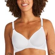 Swegmark BH Iris Wire Bra Vit polyamid B 90 Dam