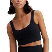 Pierre Robert BH Sports Bra Rib Svart polyamid XS/S Dam