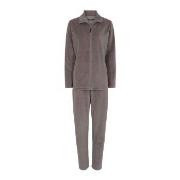 Decoy Velour Homewear Set Brun Large Dam