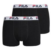 FILA Kalsonger 2P Urban Boxers Svart bomull Large Herr