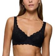 Triumph BH Amourette Wired Bra With Lace Svart A 85 Dam