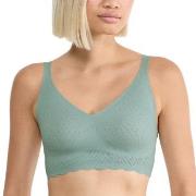 Sloggi BH ZERO Feel Bliss Bralette Ljusgrön X-Small Dam