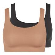 Sloggi BH 2P ZERO Feel 2 0 Top C2P Flerfärgad Large Dam