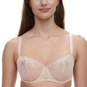 Chantelle BH Origins Lace Unlined Demi Bra Beige nylon C 70 Dam