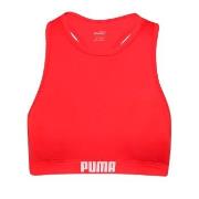 Puma Racerback Swimtop Röd Medium Dam