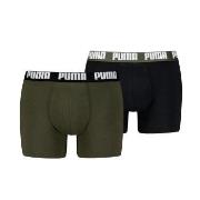 Puma Kalsonger 2P Men Everyday Basic Boxer Svart/Grön bomull XX-Large ...