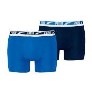 Puma Kalsonger 2P Men Multi Logo Boxer Marin/Blå bomull Medium Herr